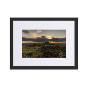 Matte Paper Framed Poster With Mat