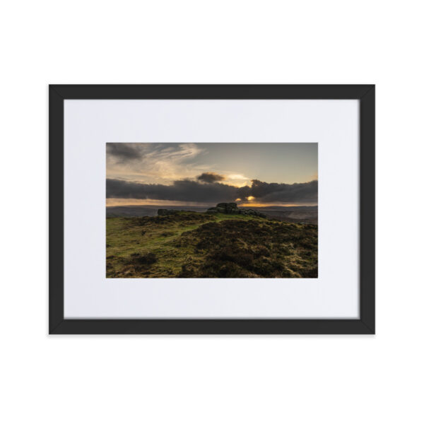 Matte Paper Framed Poster With Mat