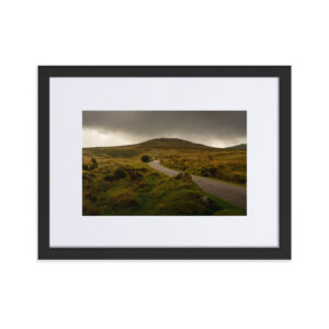 Matte Paper Framed Poster With Mat