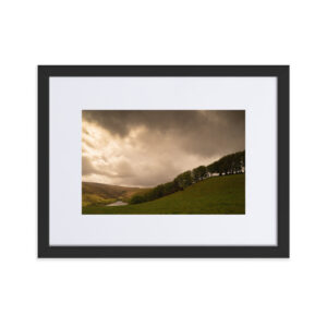Matte Paper Framed Poster With Mat