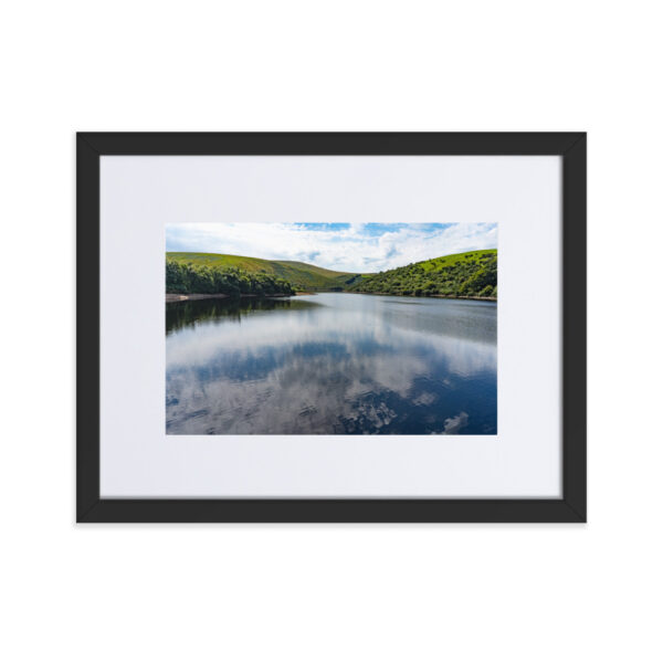 Matte Paper Framed Poster With Mat