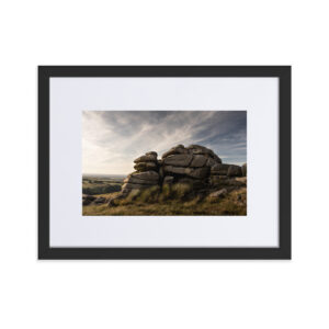 Matte Paper Framed Poster With Mat