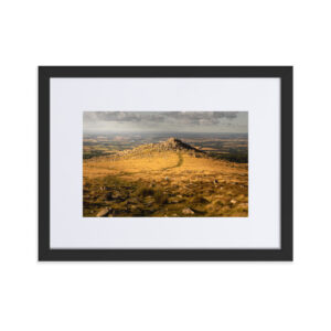 Matte Paper Framed Poster With Mat