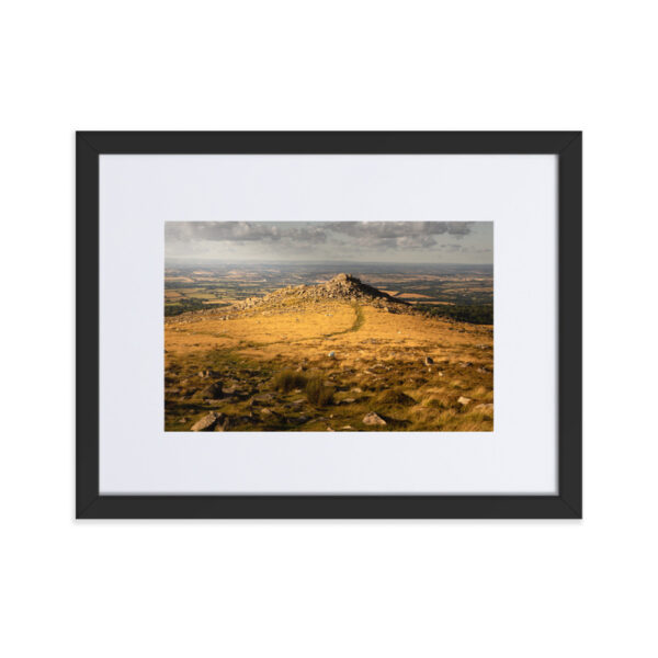 Matte Paper Framed Poster With Mat