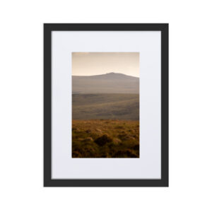 Matte Paper Framed Poster With Mat