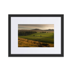 Matte Paper Framed Poster With Mat