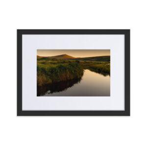 Matte Paper Framed Poster With Mat