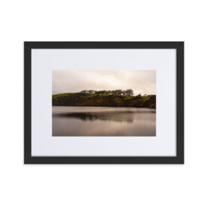 Matte Paper Framed Poster With Mat