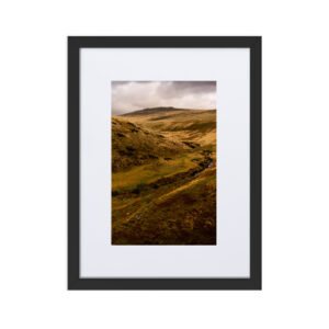 Matte Paper Framed Poster With Mat