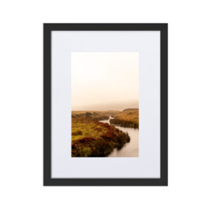 Matte Paper Framed Poster With Mat